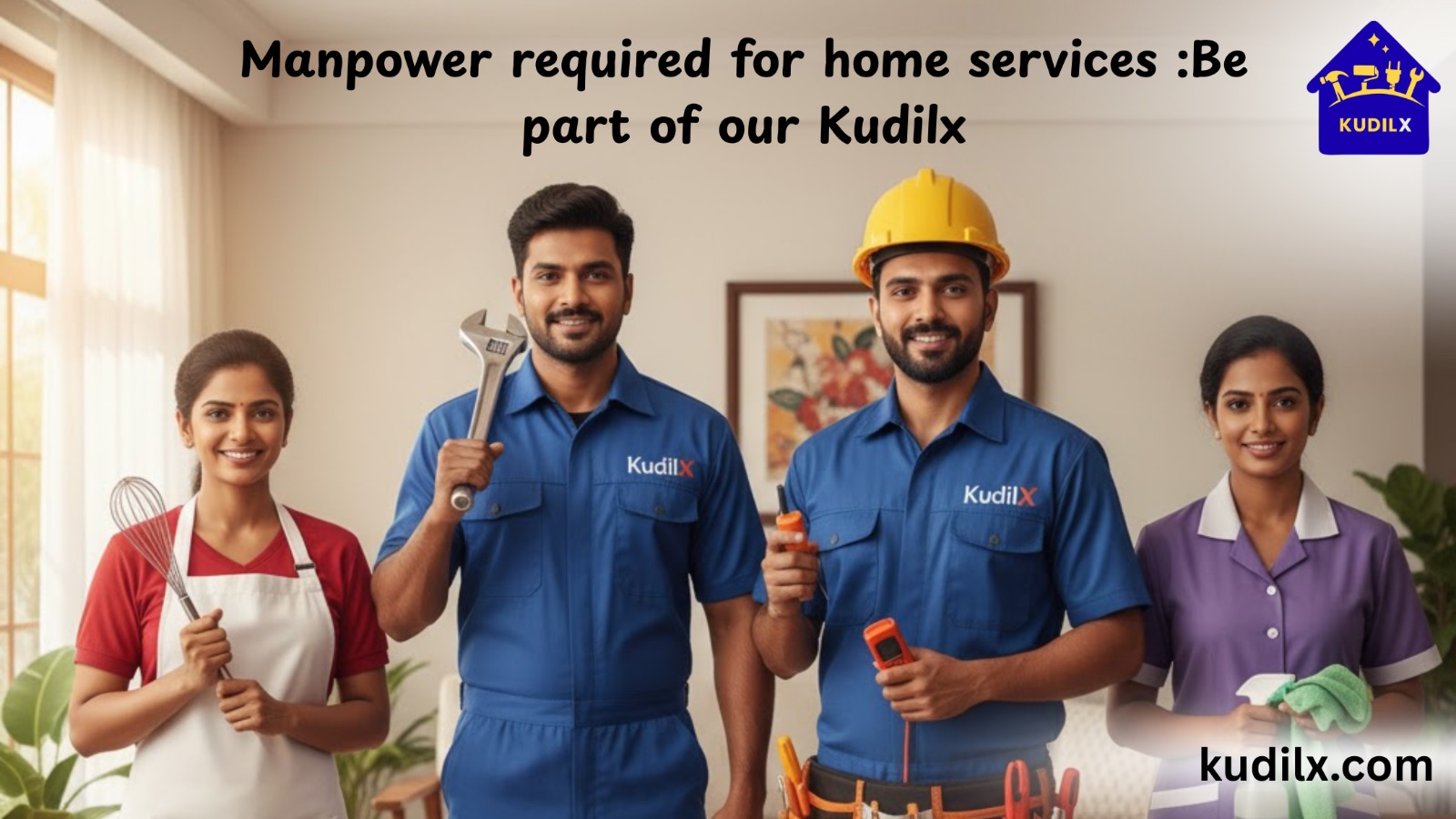 Manpower required for home services :Be part of our expanding team
